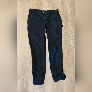 Carhartt relaxed fit black trousers pants 5 pocket pants